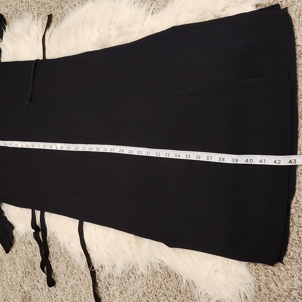 All:Row Knit Wrap Dress - Picture 7 of 8